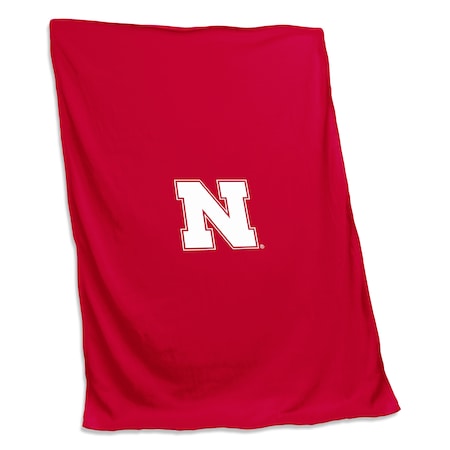 Logo Brands Nebraska Sweatshirt Blanket 182-74